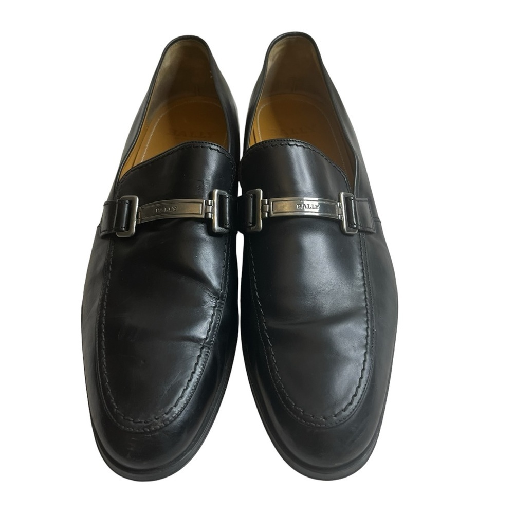 Bally Switzerland Lebel Horse Bit Loafers Mens  Size US 10.5D